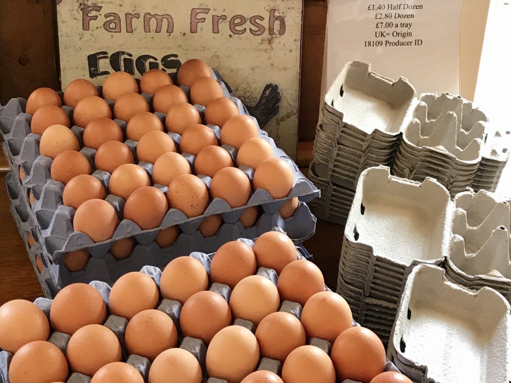 Churncote Farm Shop fresh eggs